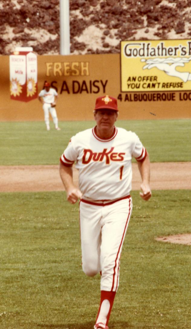 Former Albuquerque Dukes Manager Del Crandall