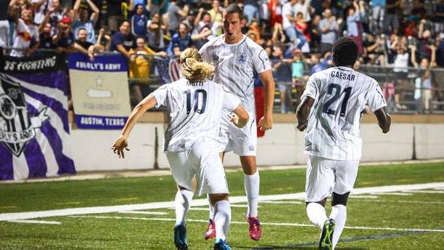 Austin Aztex Celebrate