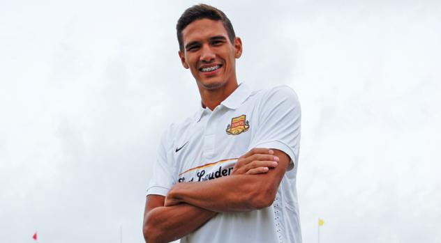 Fort Lauderdale Strikers Forward Bruno Nunes