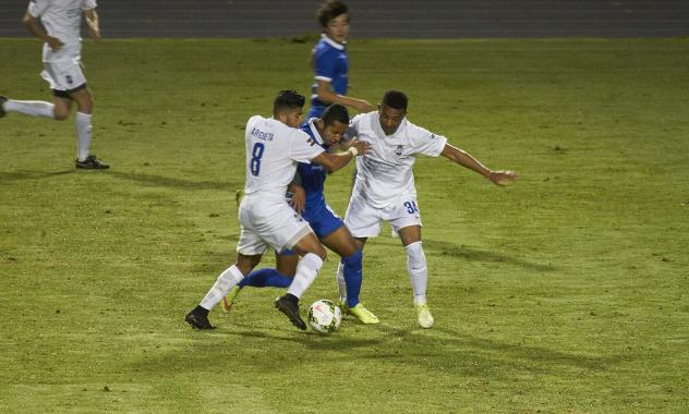 Orange County Blues FC in a Recent Match