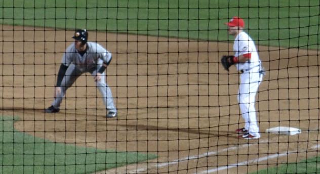 Lew Ford of the Long Island Ducks Leads off at First
