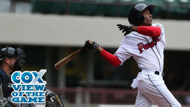 Jemile Weeks of the Pawtucket Red Sox