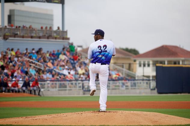 Pensacola Blue Wahoos Pitcher Keyvius Sampson