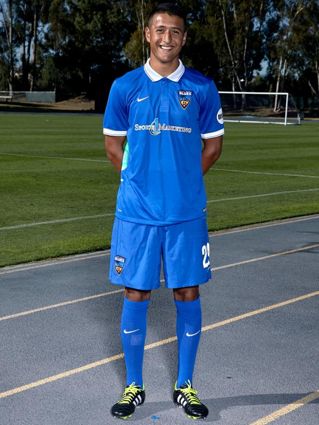 Orange County Blues FC Defender Jefrey Payeras