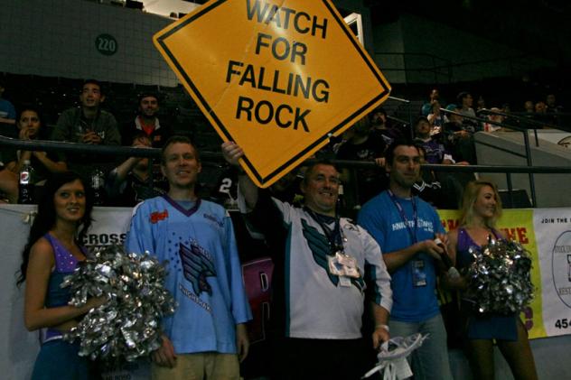 Rochester Knighthawks Fan Tim Knab