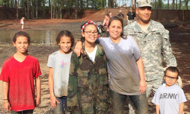 Sgt. 1st Class Jose Rosario and Family