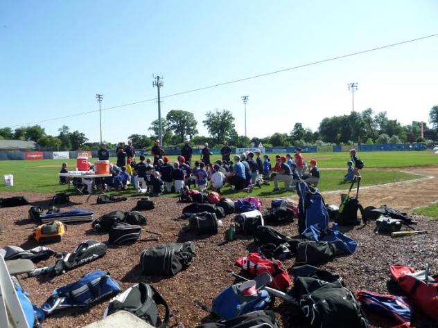 Kenosha Kingfish Host Youth Baseball Clinic at Simmons Field