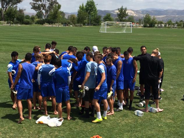 Orange County Blues FC Practice