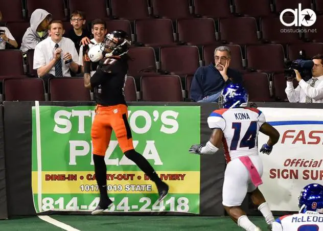 Erie Explosion Wide Receiver Moe Williams