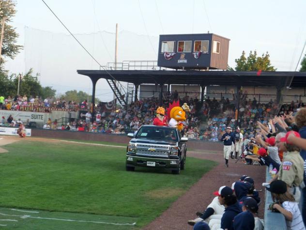 Fun at a Kenosha Kingfish Game