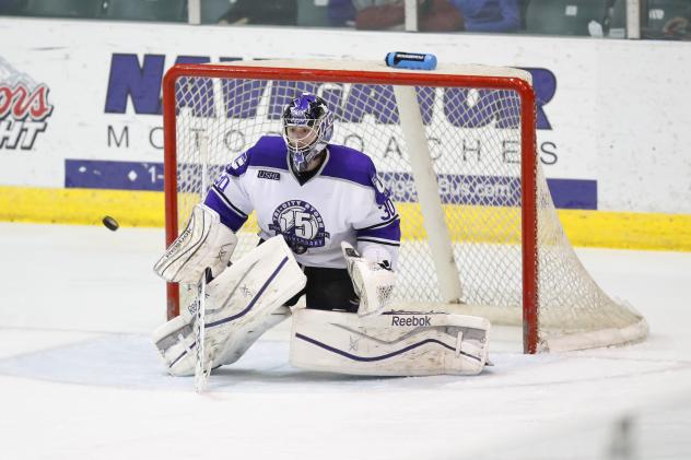 Tri-City Storm Goaltender Alec Dillon