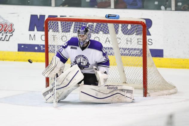 Tri-City Storm Goaltender Alec Dillon