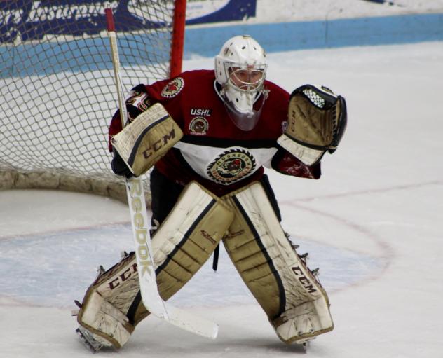 Muskegon Lumberjacks Goaltender Eric Schierhorn