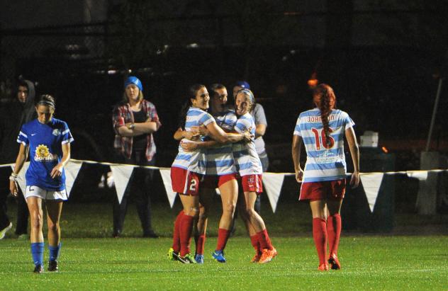 Chicago Red Stars Celebrate vs. FC Kansas City