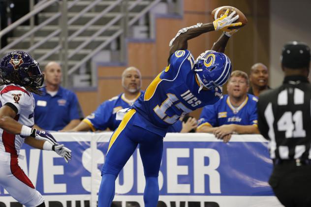 Tampa Bay Storm Wide Receiver and Kick Returner Kendrick Ings