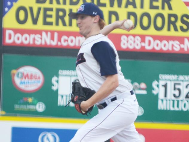 Somerset Patriots Pitcher Brett Brach