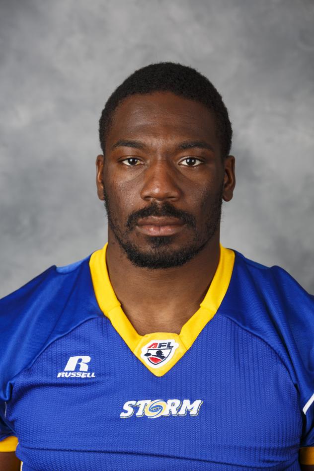 Tampa Bay Storm Defensive Lineman Julius Forte