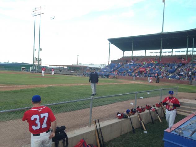 Amarillo ThunderHeads iin Home Opener vs. St. Paul Saints