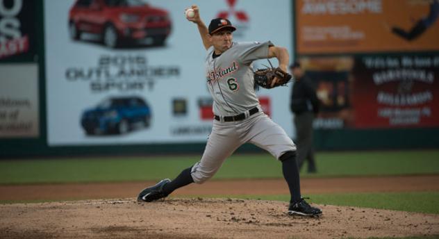 Long Island Ducks Pitcher Mickey Jannis