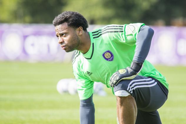 Fort Lauderdale Strikers Goalkeeper Josh Ford with Orlando City Soccer Club