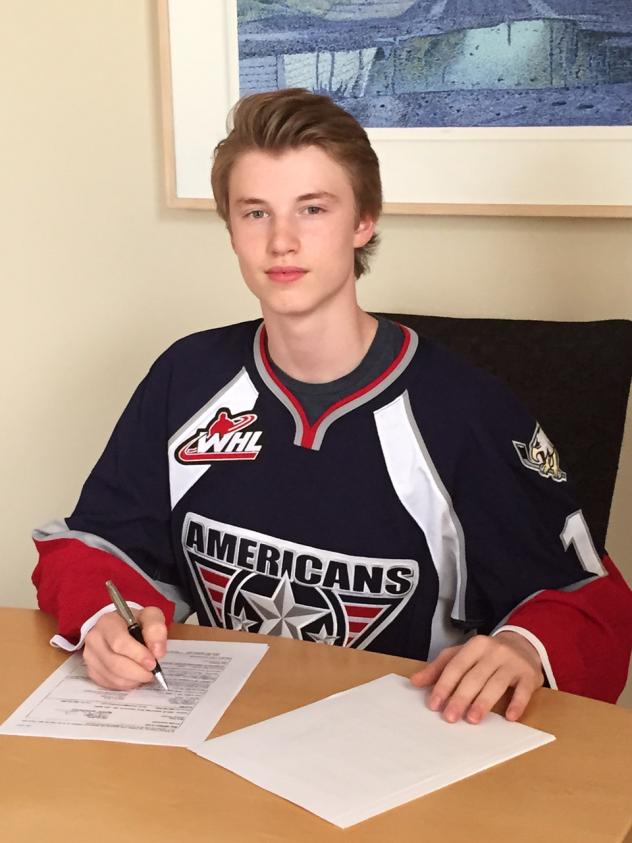 Tri-City Americans First Round Pick Carson Focht