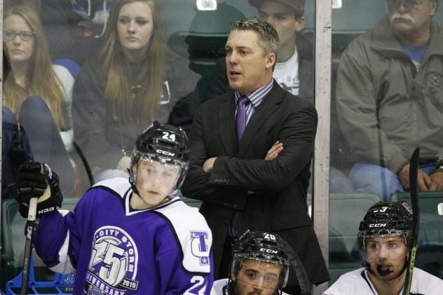 Tri-City Storm Head Coach and General Manager Jim Hulton