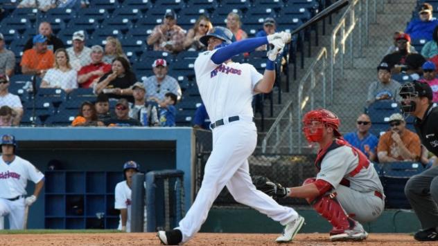 Midland RockHounds Designated Hitter Josh Whitaker Homers