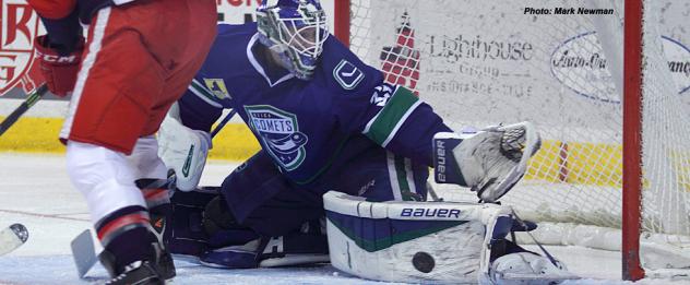 Utica Comets Goaltender Jacob Markstrom