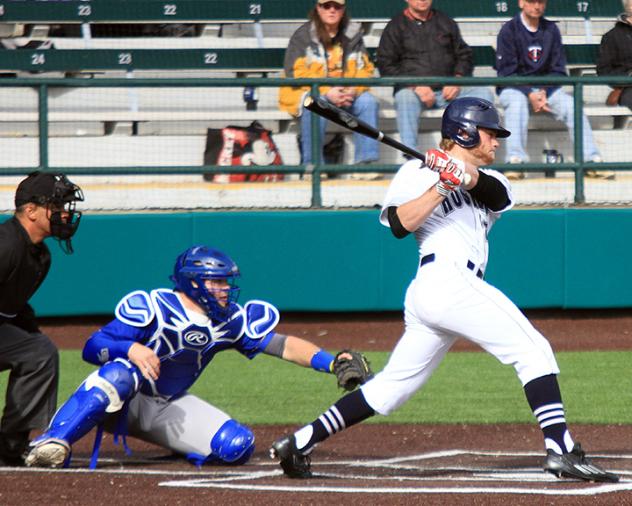 Duluth Huskies Batting vs. the Waterloo Bucks