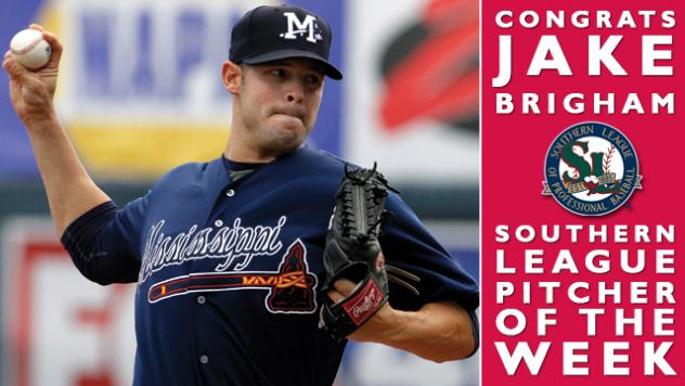 Mississippi Braves RHP Jake Brigham