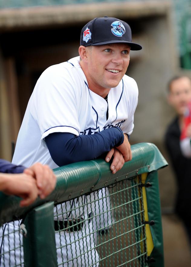 Lakewood BlueClaws First Baseman Rhys Hoskins