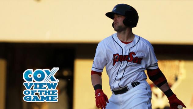 Bryce Brentz of the Pawtucket Red Sox