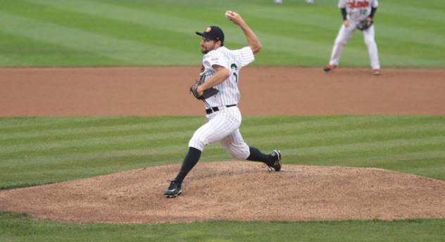 Long Island Ducks Pitcher Mickey Jannis
