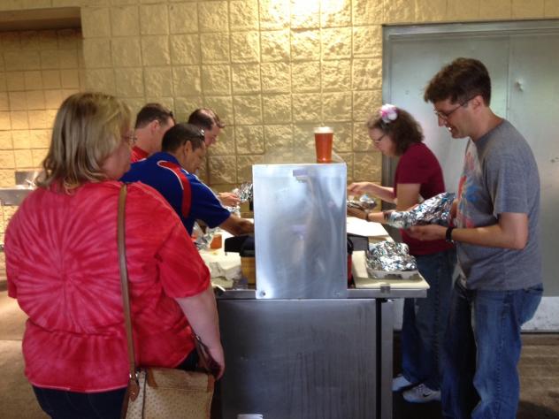 Kane County Cougars Fans Enjoy One Cent Wiener Wednesday