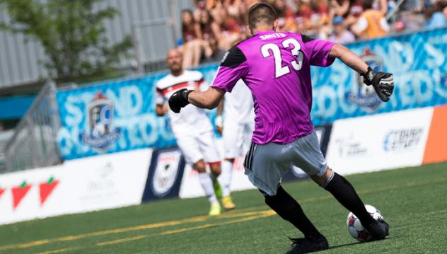 FC Edmonton Goalkeeper John Smits