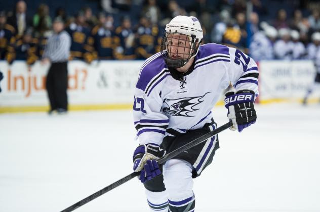 Michael Benedict with Niagara University