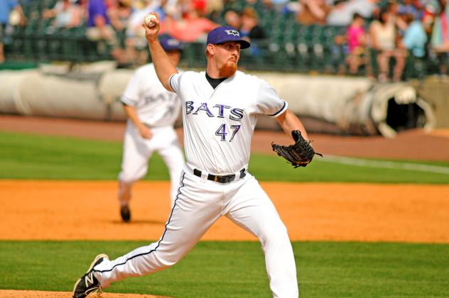 Louisville Bats Pitcher Nate Adcock