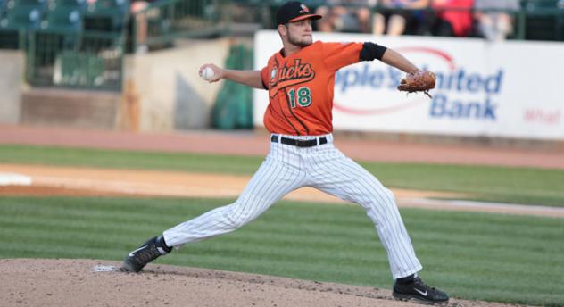 Long Island Ducks Pitcher Bruce Kern