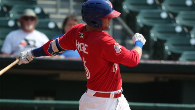 Matt Hague of the Buffalo Bisons