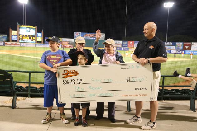 Long Island Ducks Fan Ginny Steel