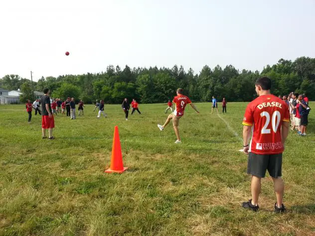 Baltimore Blast Team with Maryland City Elementary School