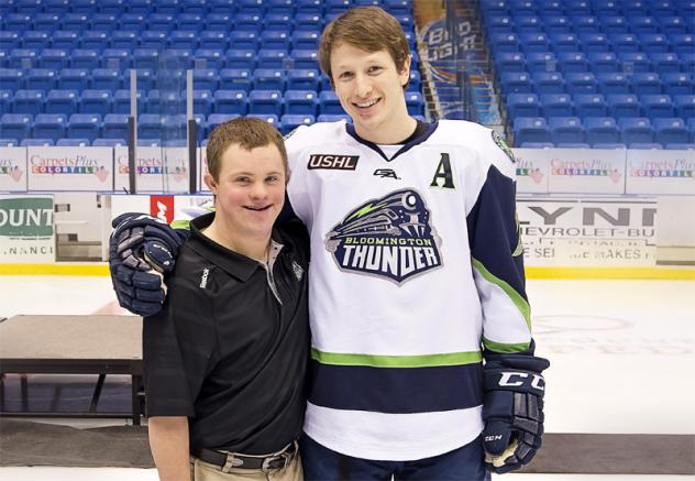 Matt Mendelson of the Bloomington Thunder