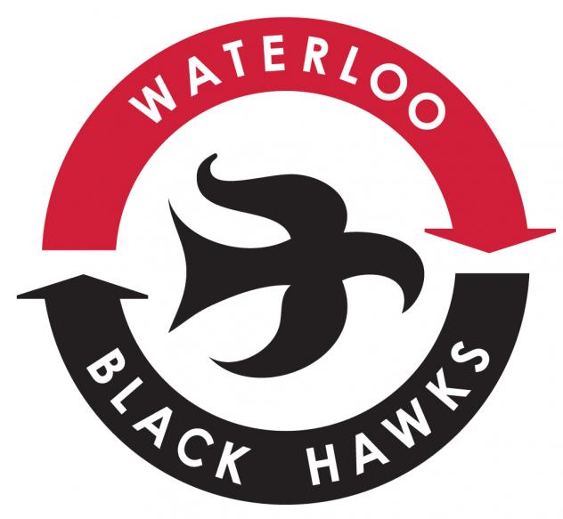 Waterloo Black Hawks Logo