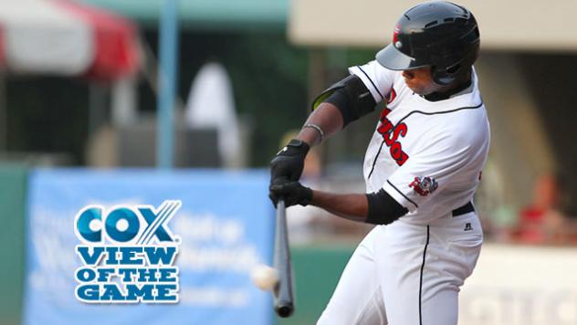 Jackie Bradley of the Pawtucket Red Sox