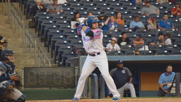 Midland RockHounds Third Baseman Renato Nunez