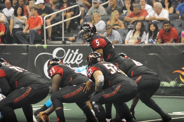 Orlando Predators Quarterback Bernard Morris
