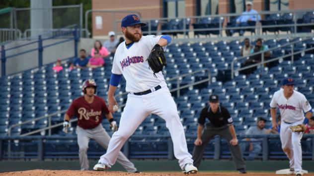 Midland RockHounds Pitcher Nate Long