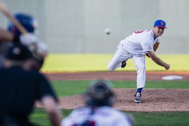Ottawa Champions Pitcher Dan Tobik