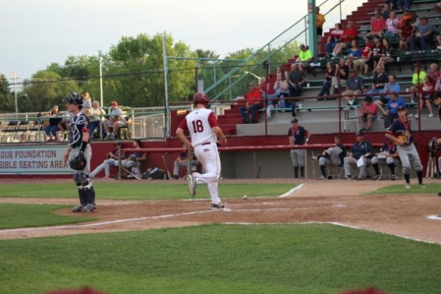Ryan Cleveland Scores for the Wisconsin Rapids Rafters