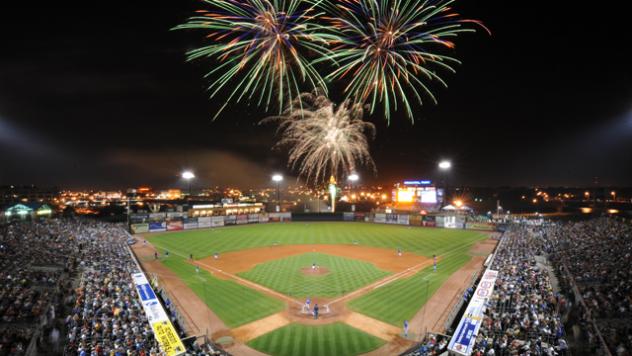 Fireworks at Principal Park, Home of the Iowa Cubs